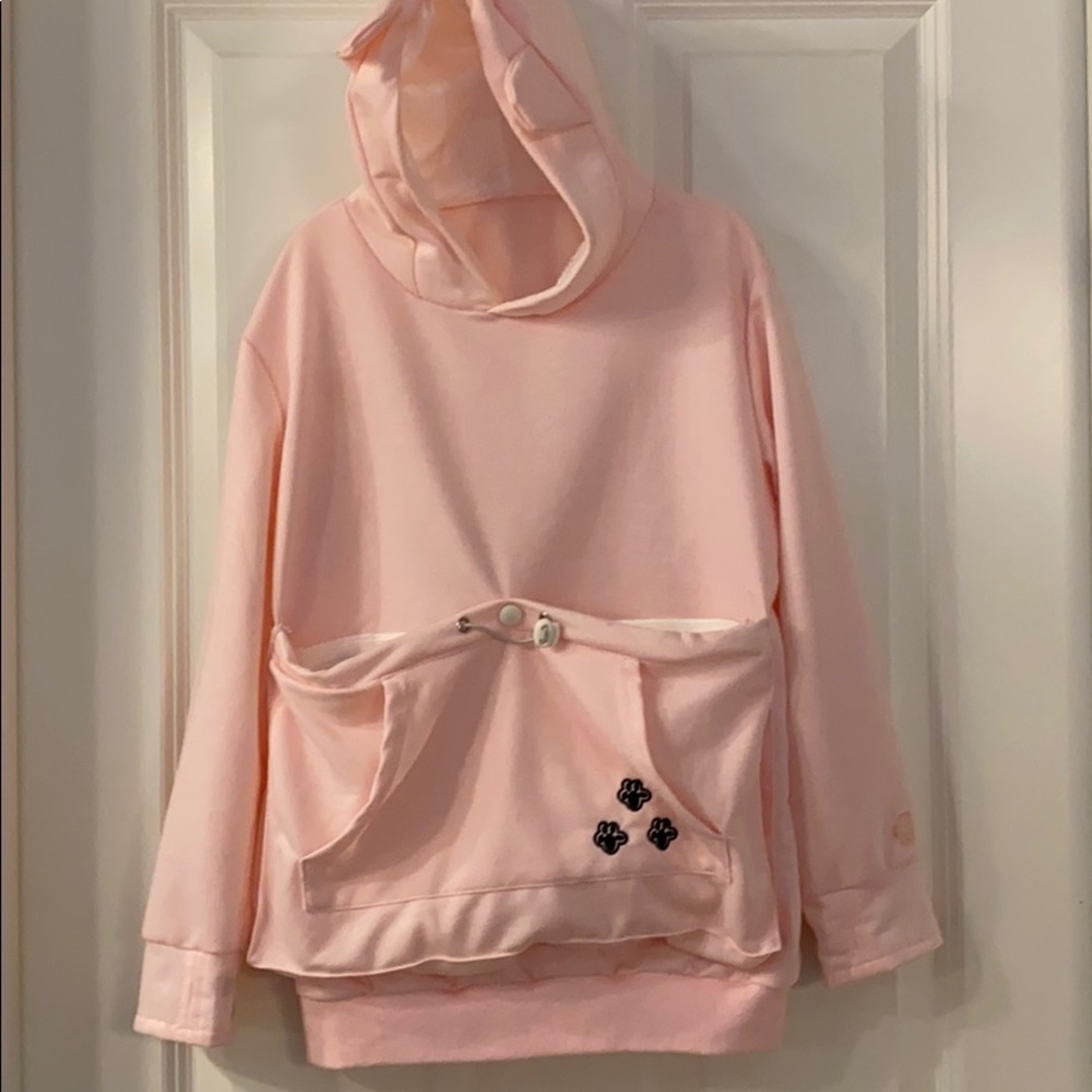 Cat pouch sweatshirt